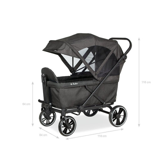 Faltbarer Bollerwagen 'Cruiser Premium', inkl. Zubehör