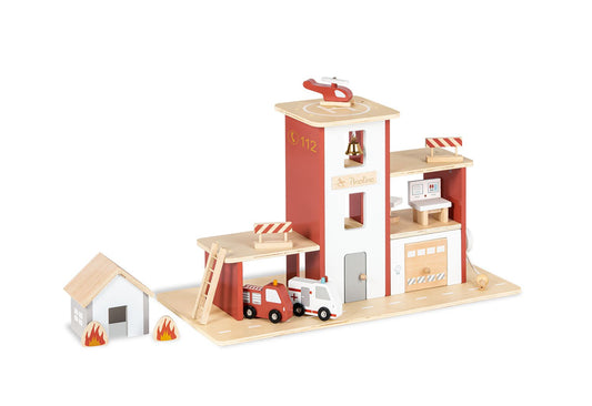 Feuerwehrwache 'Ben' inkl. Zubehör