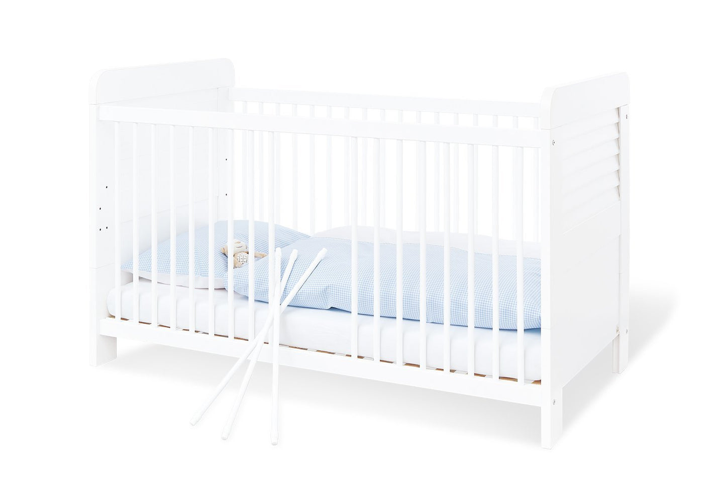 Starterset 'Siena' breit2-teilig: Kinderbett, breite Wickelkommode