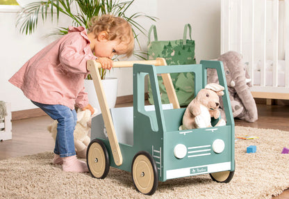 Lernlauflernwagen 'Kipplaster Fred', grün