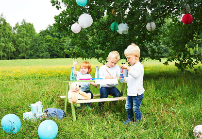 Kinder-Picknickbank 'Nicki für 4', grün