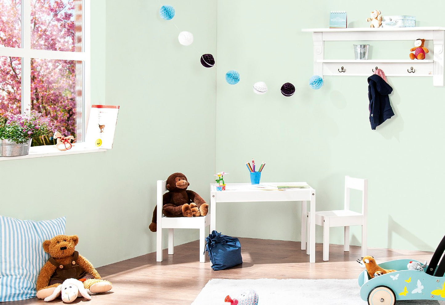 Kindertisch- und Stuhlgarnitur 'Sina', 3-teilig