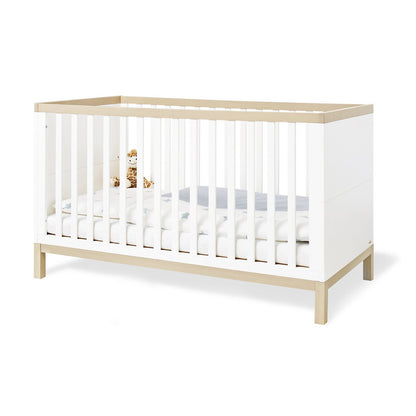 Starter set 'Light' wide
 2 parts: cot, wide changing table