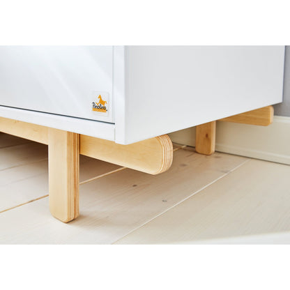 Starter set 'Boks' wide
 2 parts: cot, wide changing table