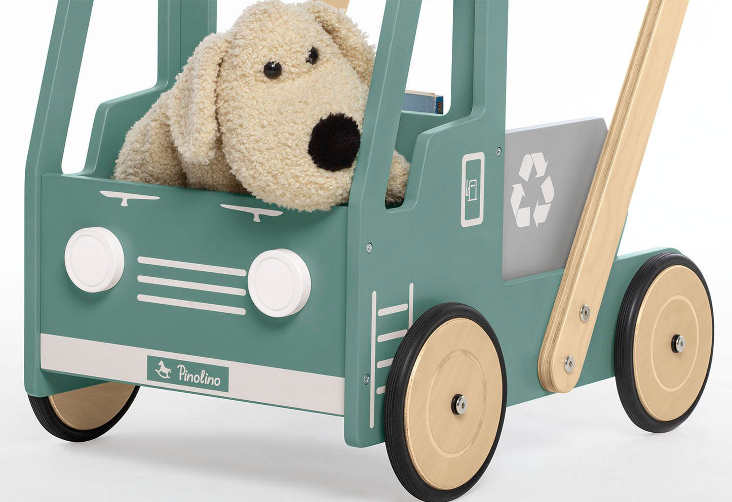 Lernlauflernwagen 'Kipplaster Fred', grün