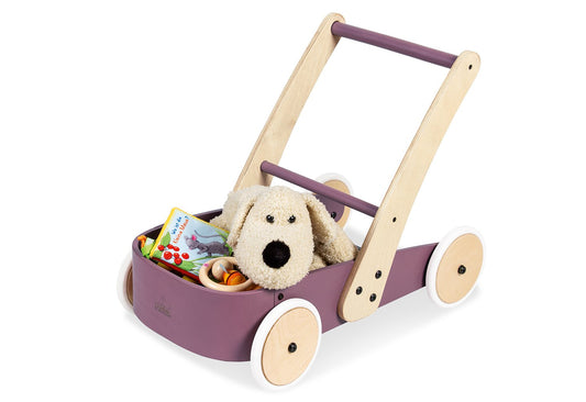 Lernlauflernwagen 'Fiete', brombeer