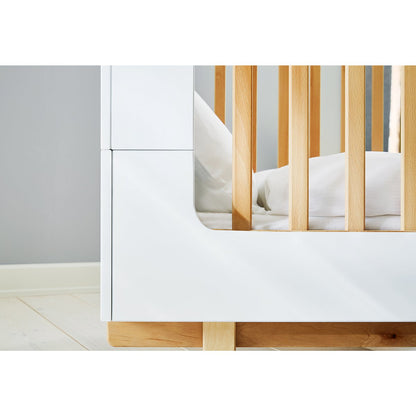 Starter set 'Boks' wide
 2 parts: cot, wide changing table
