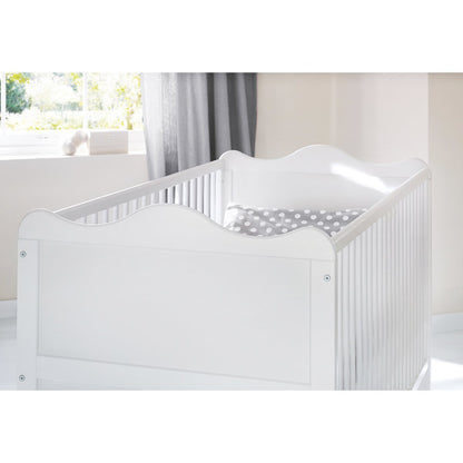 Starter set 'Florentina' wide
 2 parts: cot, wide changing table