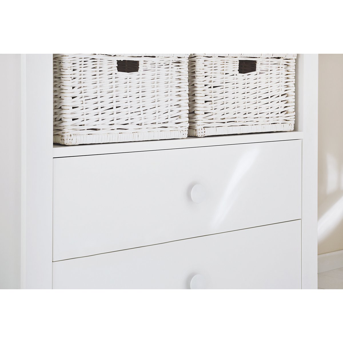 Starter set 'Florentina' extra wide
 2 parts: cot, extra wide changing table