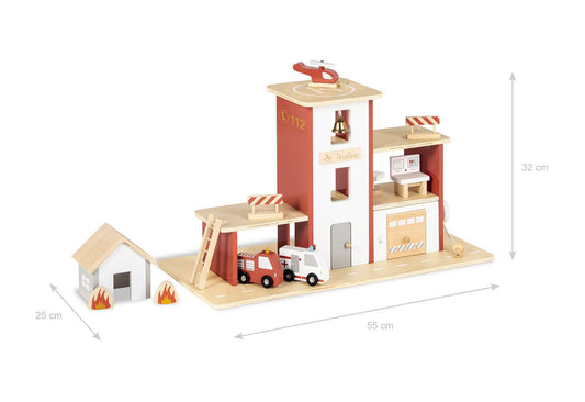 Feuerwehrwache 'Ben' inkl. Zubehör